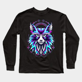 cat cute Long Sleeve T-Shirt